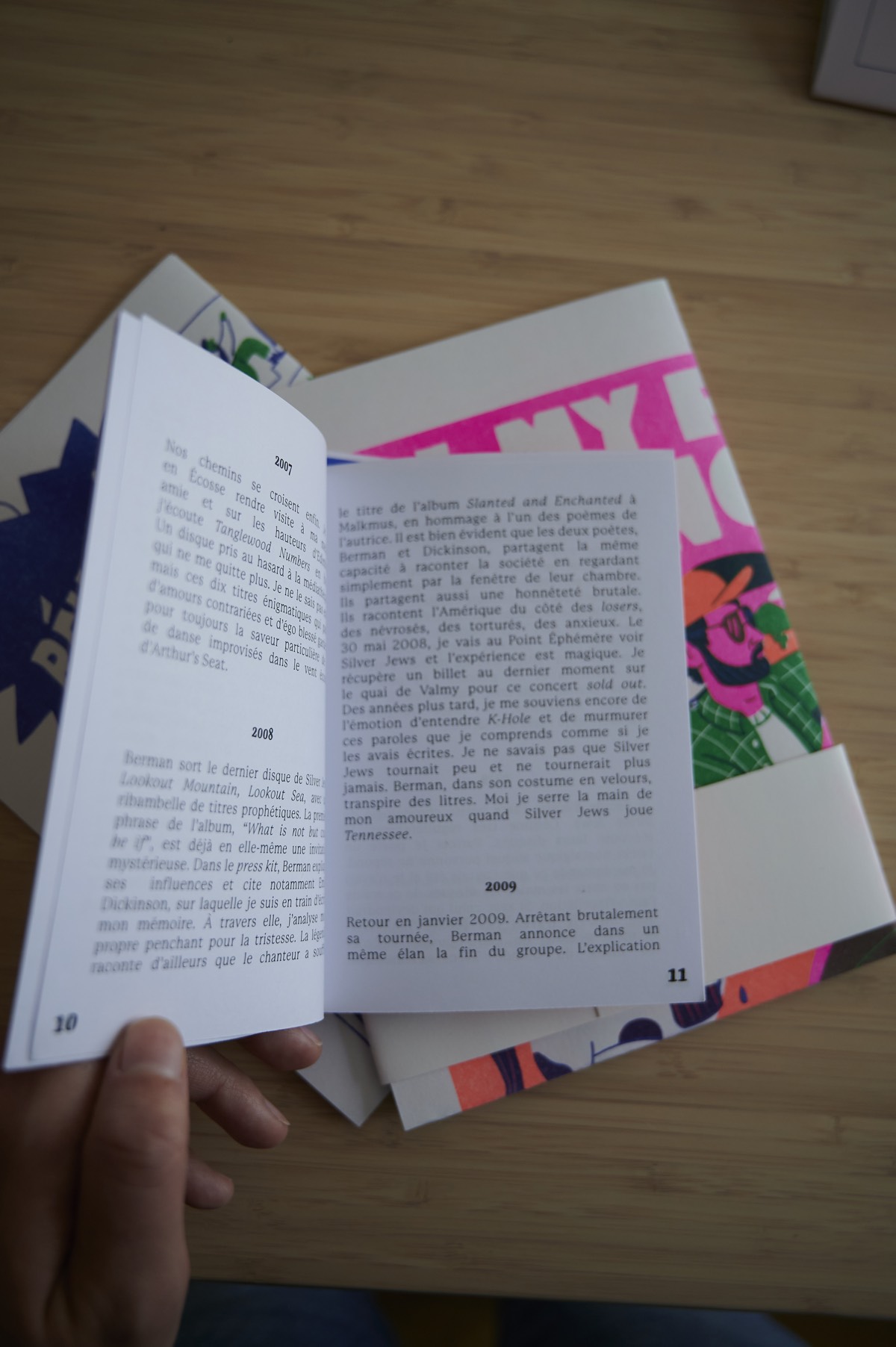 Zine ouvert